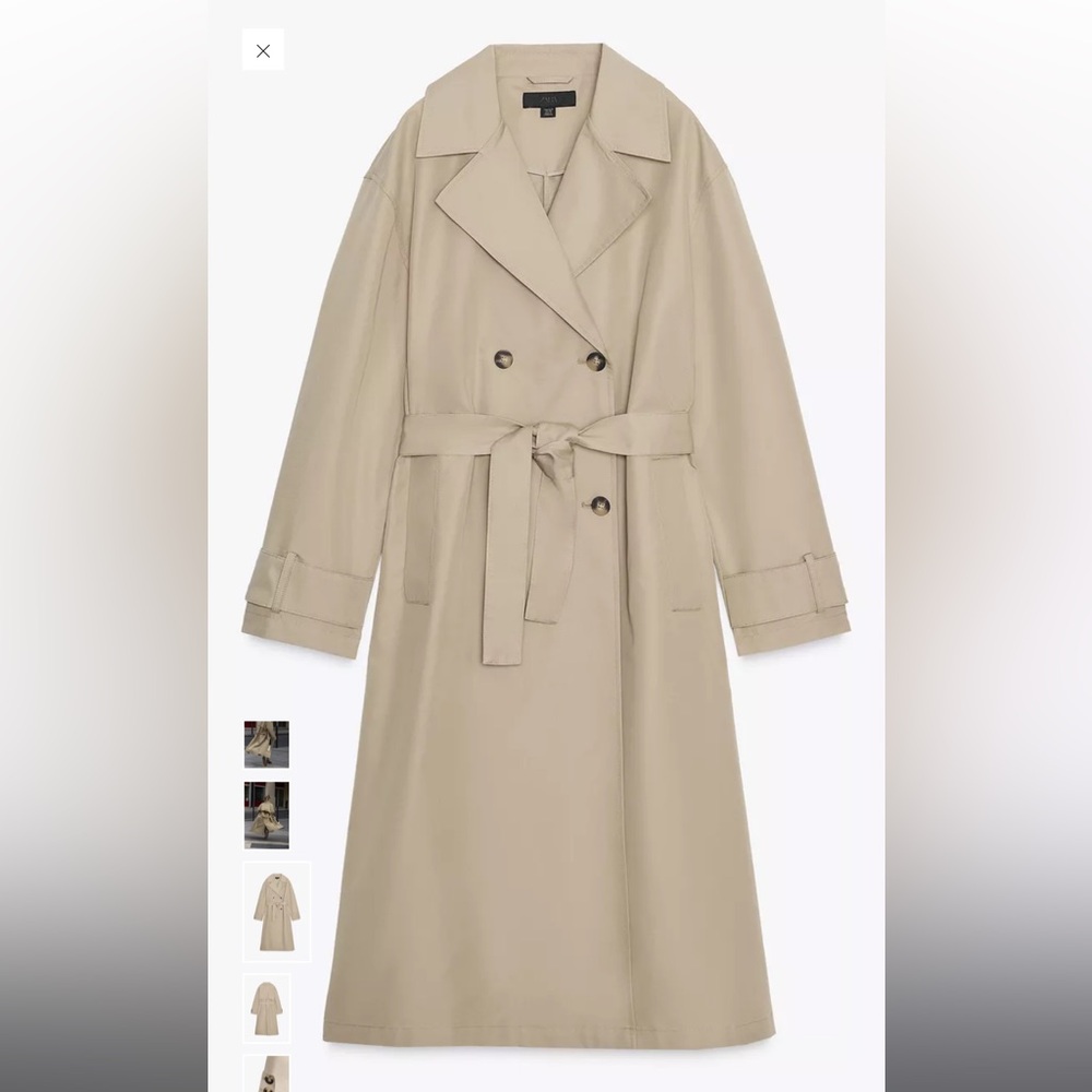 Classic Tan Trench Coat